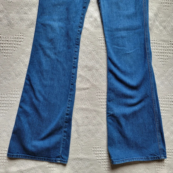 7 For All Mankind Womens High Rise Skinny Flare Jeans - Picture 7 of 13